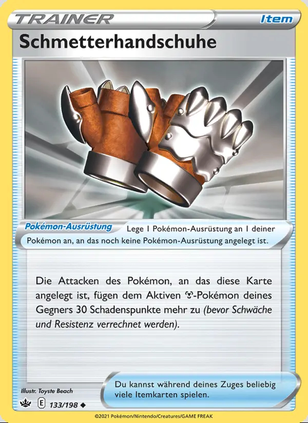 Image of the card Schmetterhandschuhe