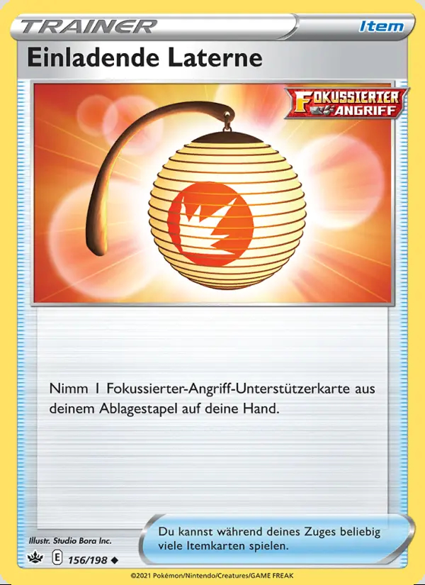 Image of the card Einladende Laterne