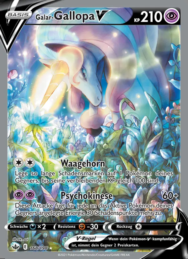 Image of the card Galar-Gallopa V