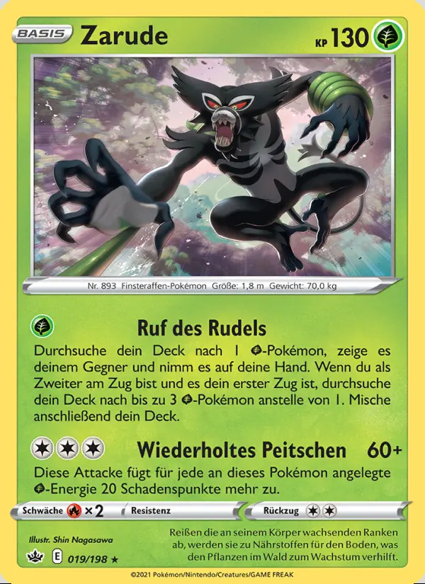 Image of the card Zarude