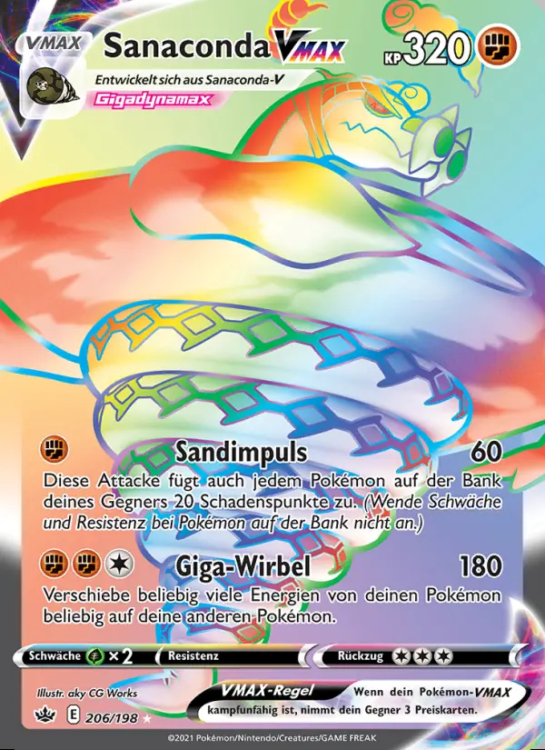 Image of the card Sanaconda VMAX