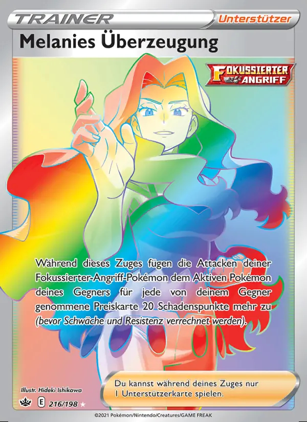 Image of the card Melanies Überzeugung