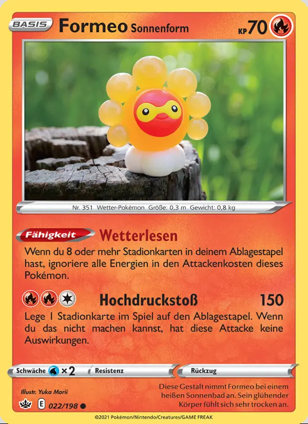 Image of the card Formeo Sonnenform