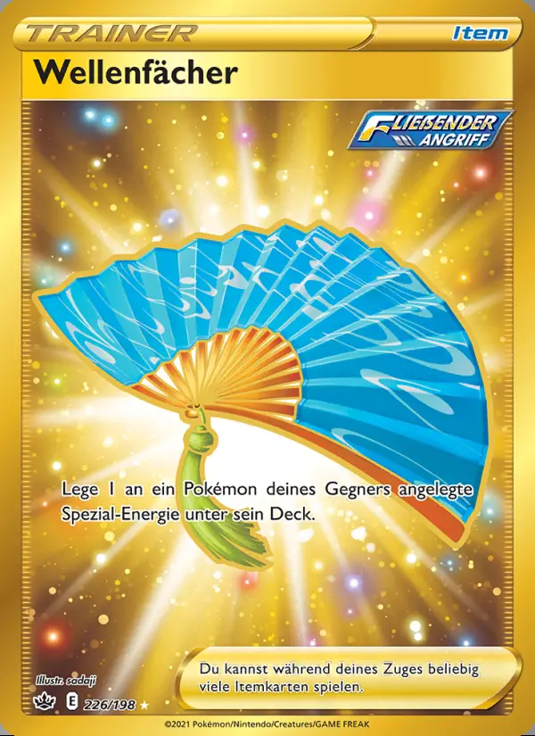 Image of the card Wellenfächer