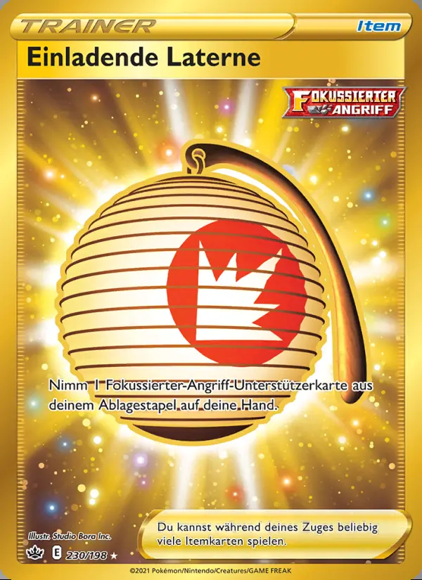 Image of the card Einladende Laterne