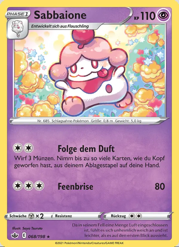 Image of the card Sabbaione