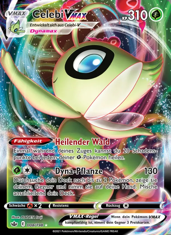 Image of the card Celebi VMAX