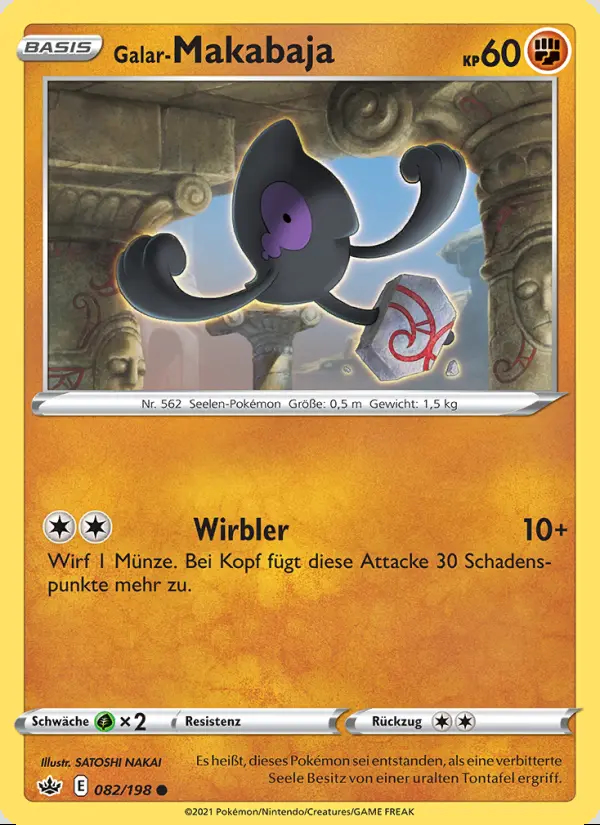 Image of the card Galar-Makabaja