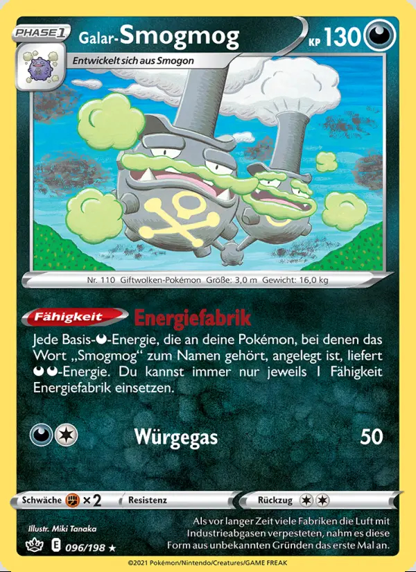 Image of the card Galar-Smogmog
