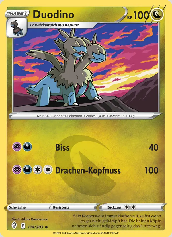 Image of the card Duodino