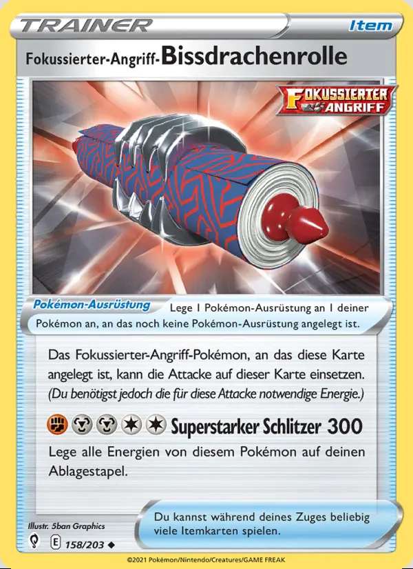 Image of the card Fokussierter-Angriff-Bissdrachenrolle