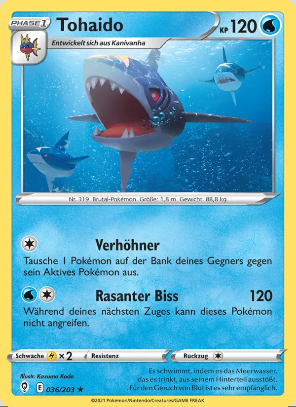Image of the card Tohaido