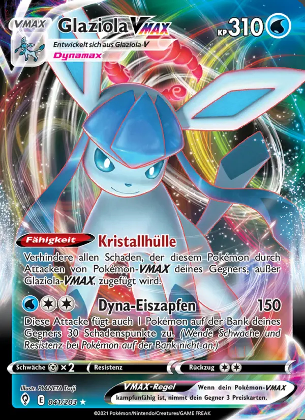Image of the card Glaziola VMAX