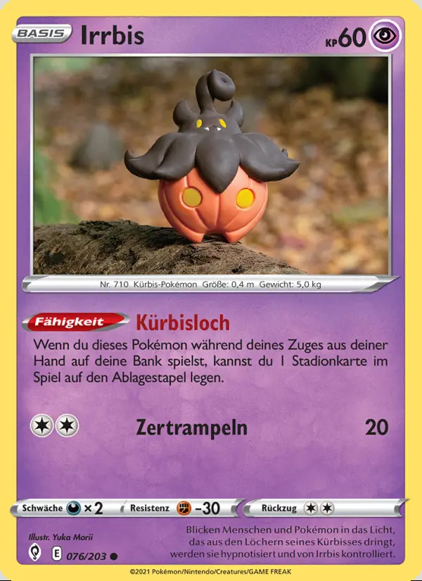 Image of the card Irrbis