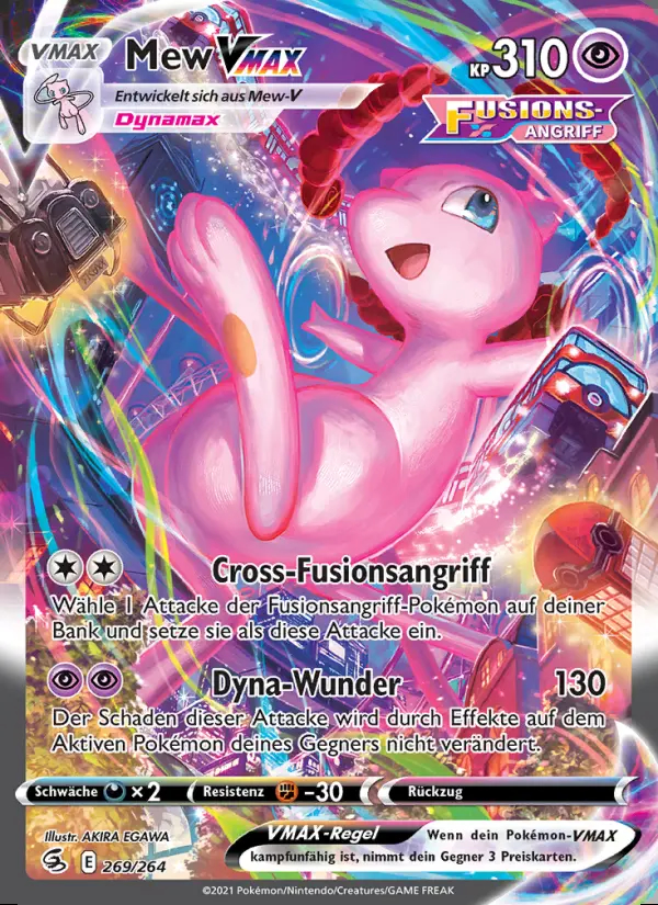 Image of the card Mew VMAX