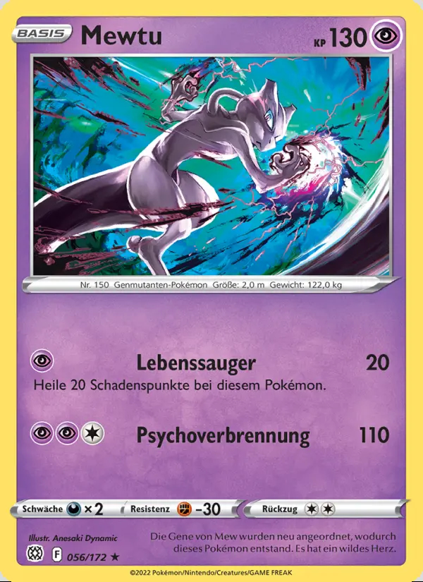 Image of the card Mewtu