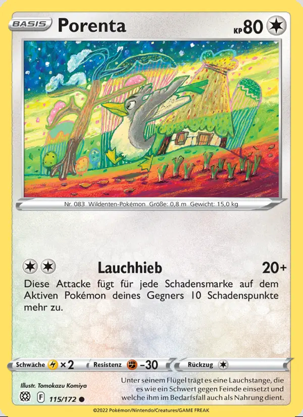 Image of the card Porenta