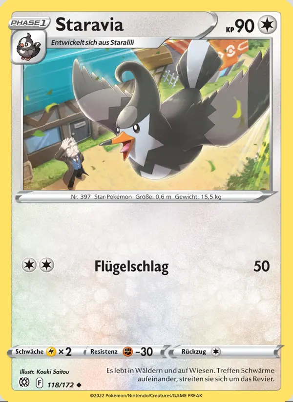 Image of the card Staravia