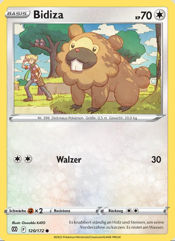 Image of the card Bidiza