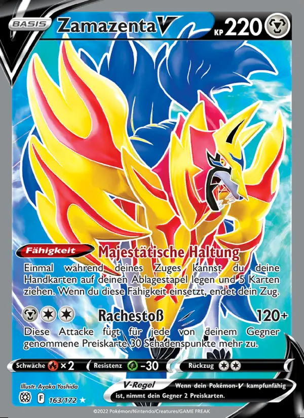 Image of the card Zamazenta V
