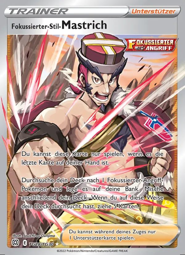 Image of the card Fokussierter-Stil-Mastrich