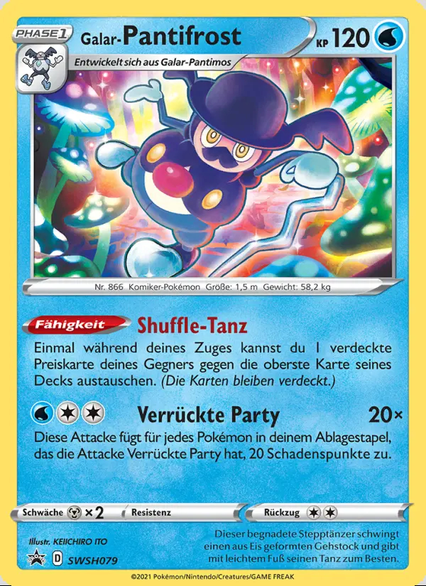Image of the card Galar-Pantifrost