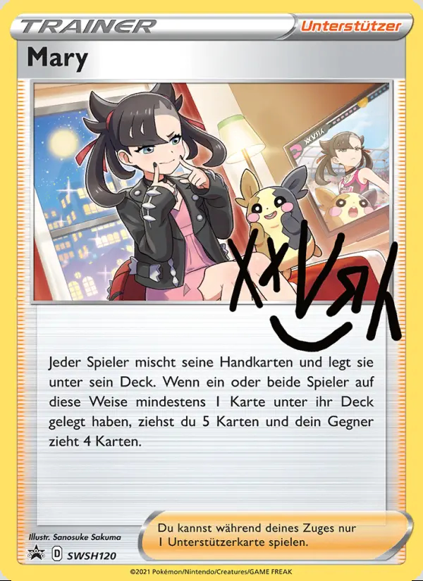 Image of the card Mary