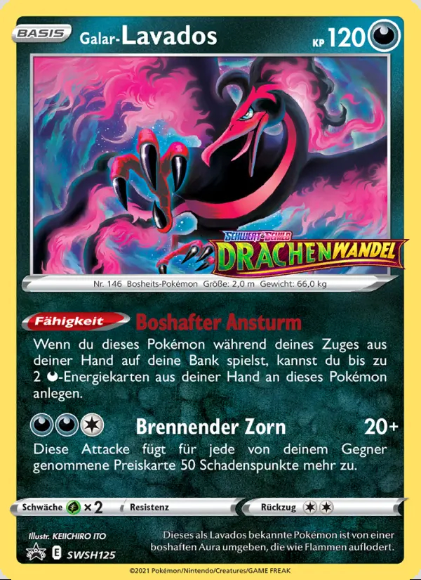 Image of the card Galar-Lavados