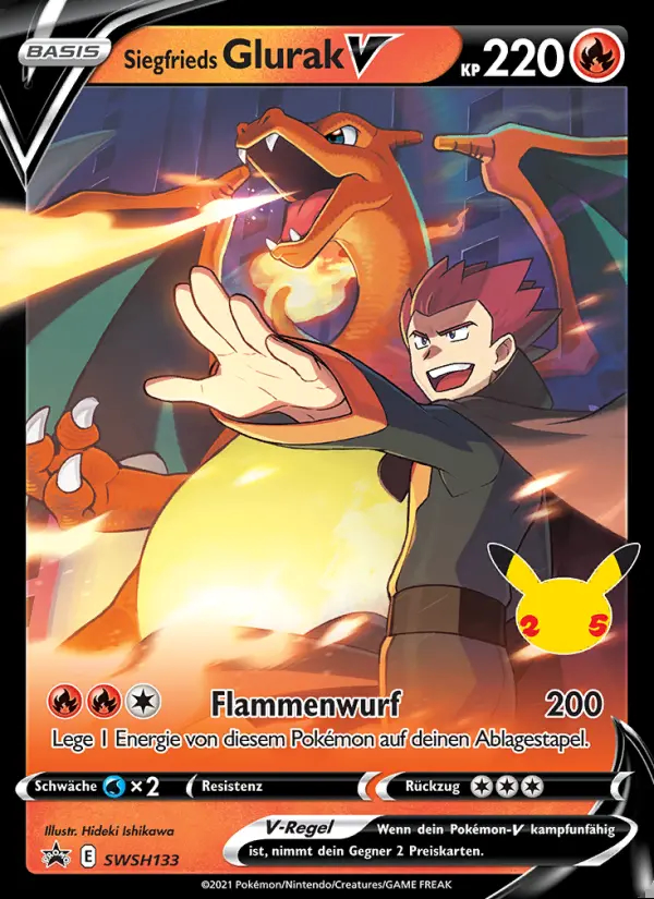 Image of the card Siegfrieds Glurak V