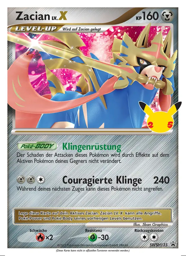 Image of the card Zacian
