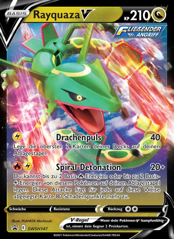 Image of the card Rayquaza V