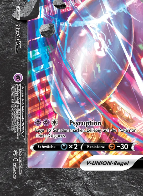 Image of the card Mewtu V-UNION