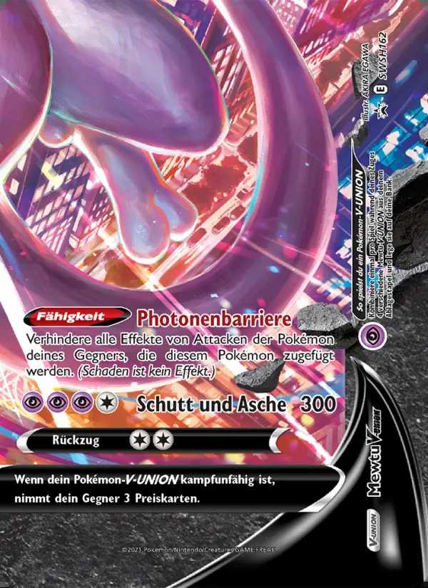 Image of the card Mewtu V-UNION