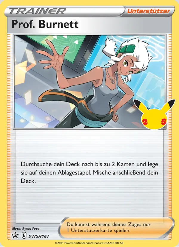Image of the card Prof. Burnett