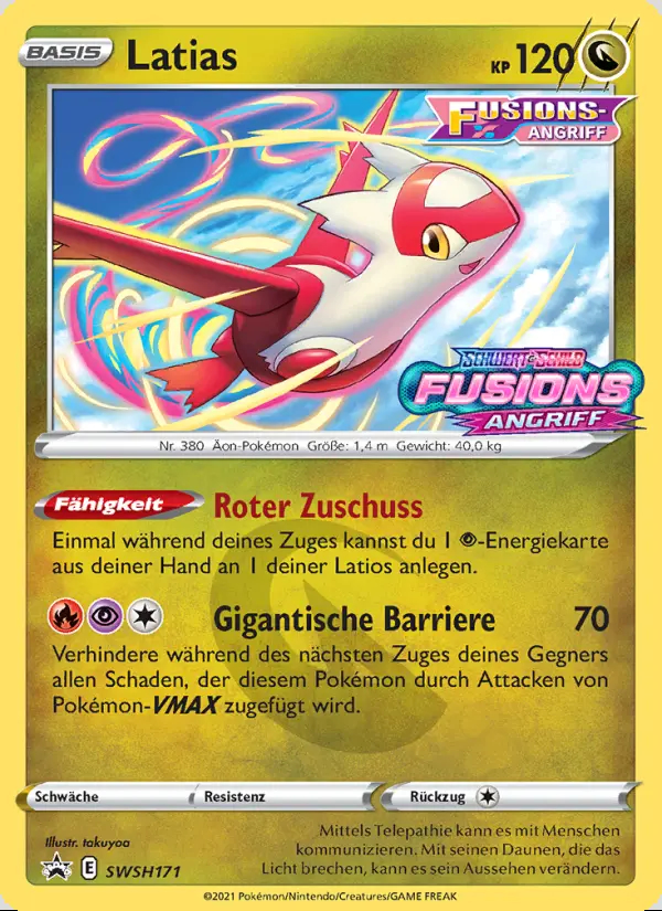Image of the card Latias