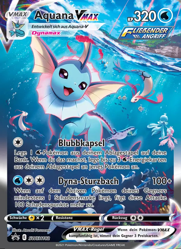 Image of the card Aquana VMAX