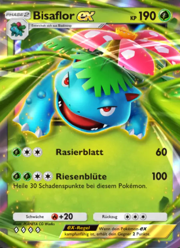 Image of the card Bisaflor-ex