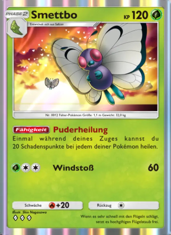 Image of the card Smettbo