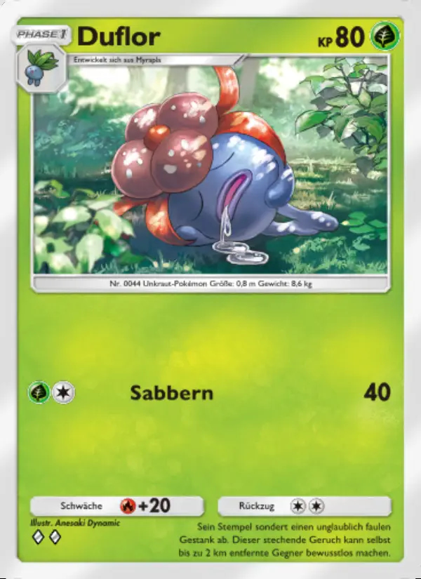 Image of the card Duflor