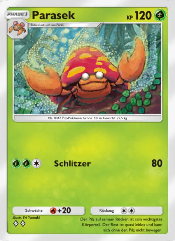 Image of the card Parasek