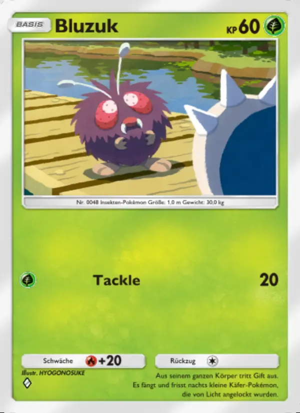 Image of the card Bluzuk
