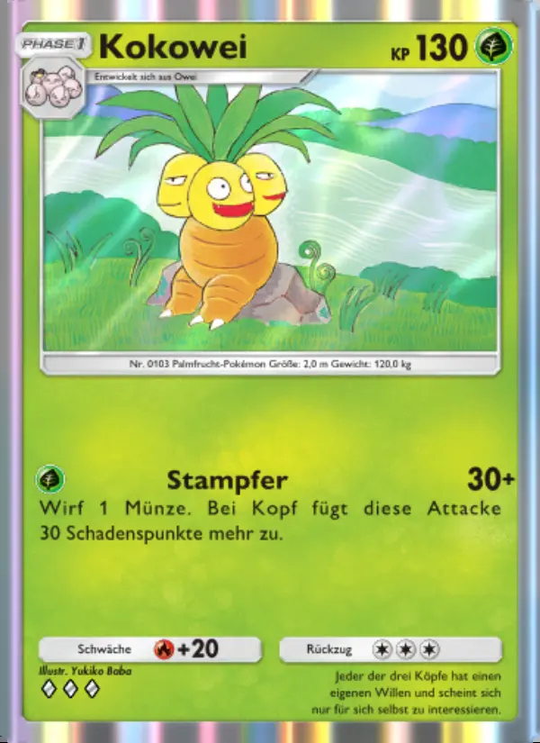 Image of the card Kokowei