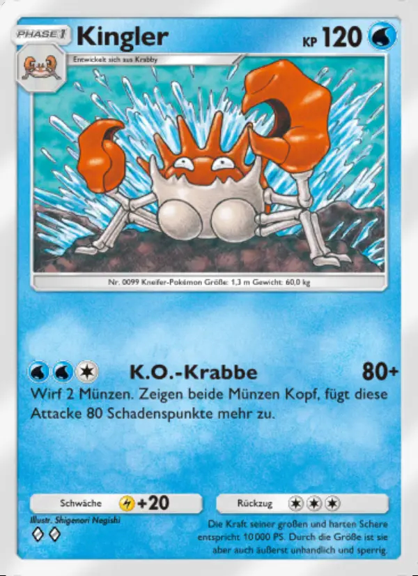 Image of the card Kingler