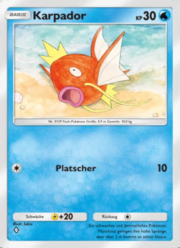 Image of the card Karpador