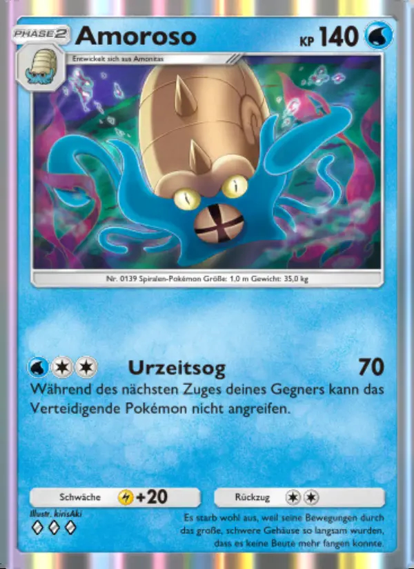 Image of the card Amoroso