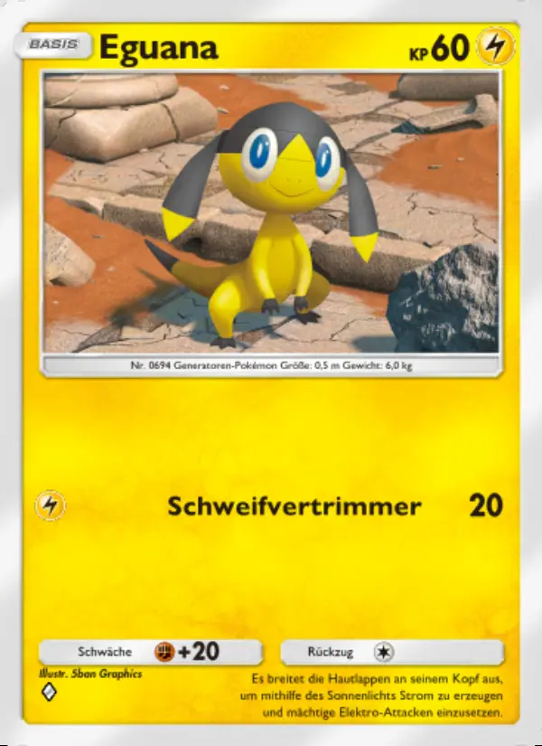 Image of the card Eguana