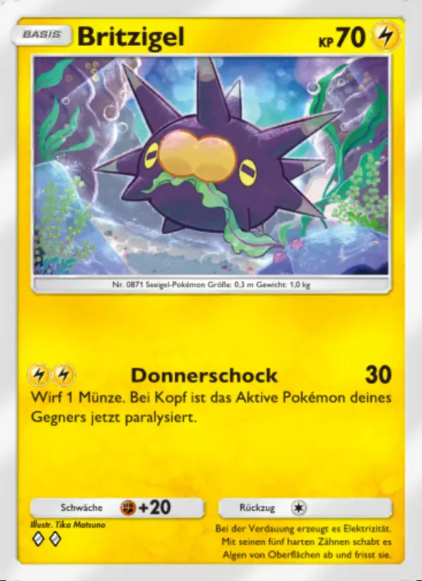 Image of the card Britzigel