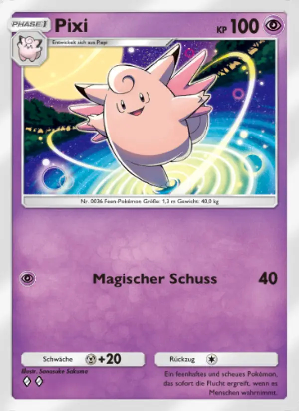 Image of the card Pixi