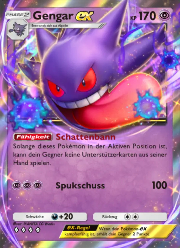 Image of the card Gengar-ex