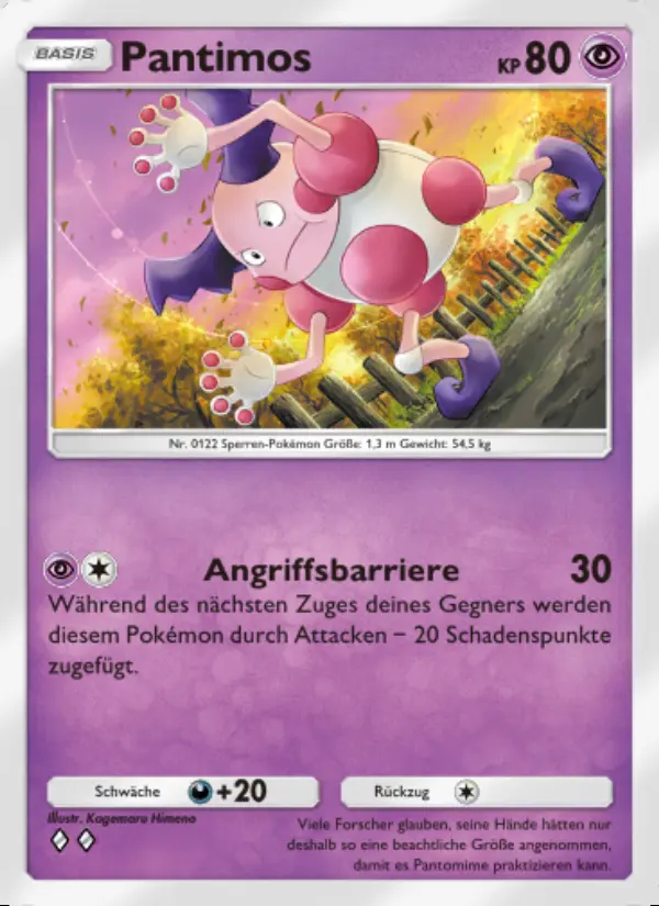 Image of the card Pantimos